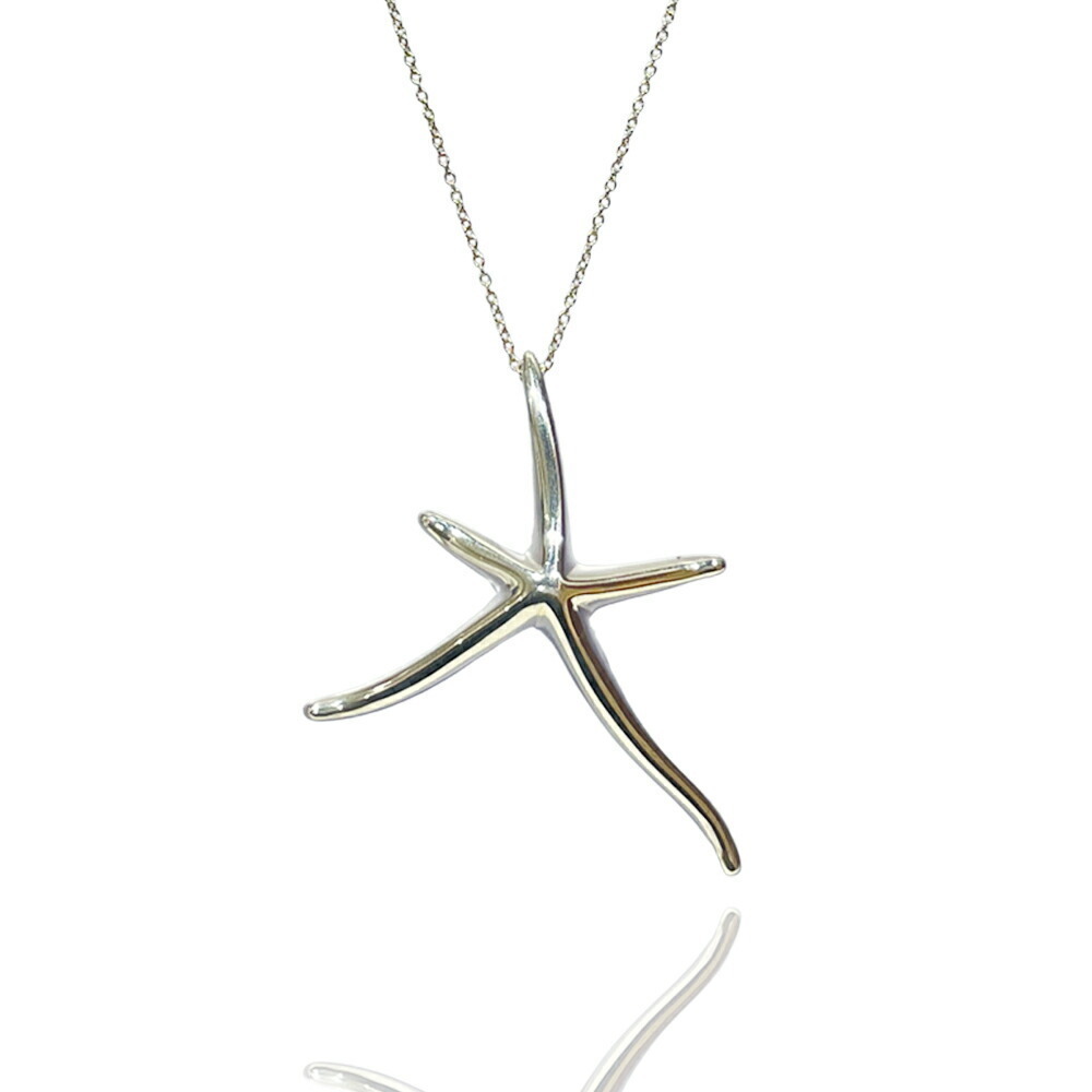 Tiffany Starfish Large Necklace Silver